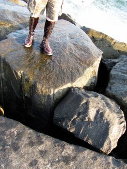 Boots on Rocks