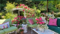 Backyard patio