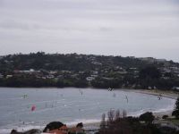 Kiteboarders at Manly