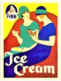Themes Vintage ads - Firn Ice Cream
