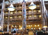 Lobby of Winderness Lodge-Disney Orlando