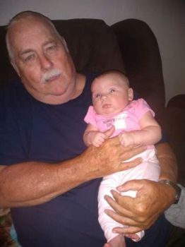 My great-granddaughter and I.