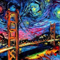 GoldenGateStarryNight