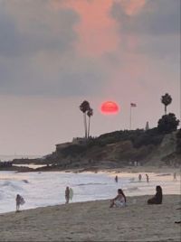 Unusual Sunset in Laguna Beach