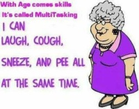 With Age Comes Multi-Tasking