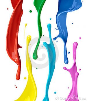 Colorful paint