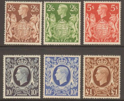 King George VI Stamps