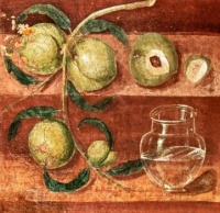 #1 of 4  /  Still Life With Peaches . . . and a Glass Jug - Pompeii