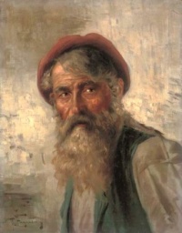 Raffaele Frigerio (Italian, 1874–1948), Study of a Bearded Man