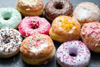 Colorful doughnuts