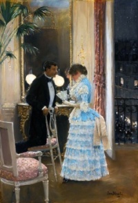 Jean Béraud (1849-1935) - The Conversation