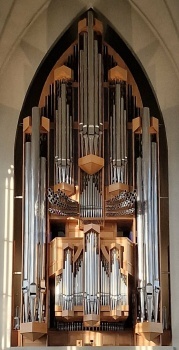 Not Dalserf but Organ Pipes at Hallgrimskirkja