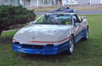 PPG Pace car at Fiero yard party