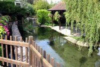 Les abords du Giessen à Biesheim