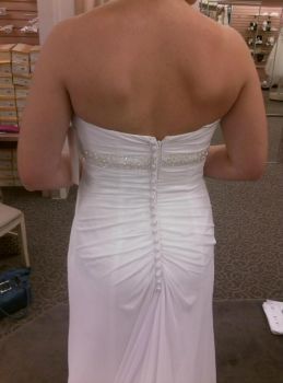 Back of my wedding dress!