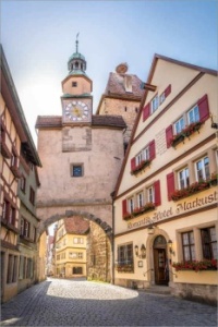 Portal de entrada em Rothenburg, Alemanha !!!