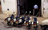 Police Motorcycles, Lagos, Portugal 1980