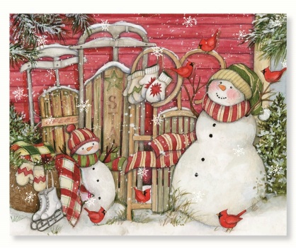 Solve Winter Fun jigsaw puzzle online with 252 pieces