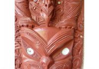 Maoricarving_Meeting house-Waitangi NZ