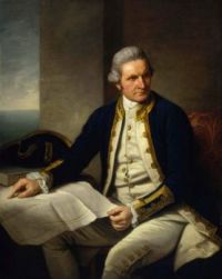 Captain  James Cook portrait by Sir Nathaniel Dance-Holland, c. 1775,