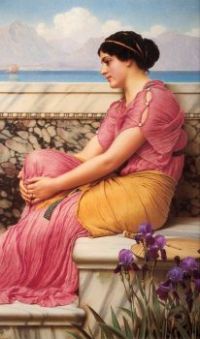 John Godward - absence makes the heart grow fonder, 1912