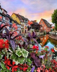 Colmar "City of Colors" in Alsace, France