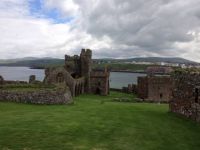 Peel Castle on the Isle of Man