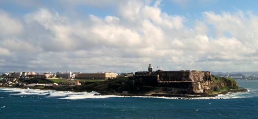 Castillo de San Cristóbal in San Juan, Puerto Rico