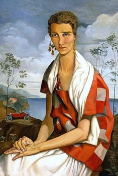 Peggy Guggenheim Portrait, 1926. ALFRED COURMES, 1898-1993.