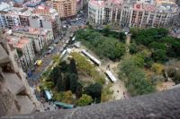 THEME~ Barcelona, view from Sagrada Familia