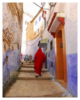 CHEFCHAOUEN STAIRS