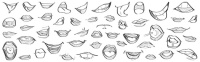 lips drawing