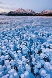 Abraham Lake, Alberta, Canada - Top 10 Amazing Sites Created by Snow and Ice