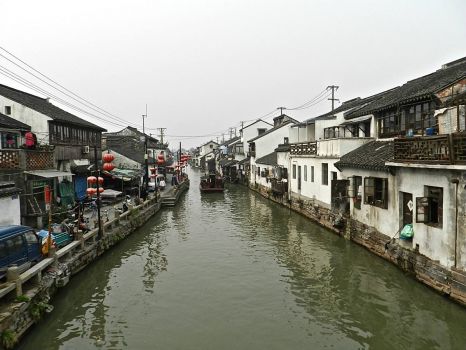 Old canals in china