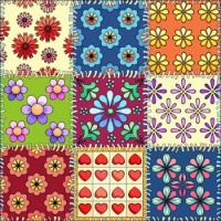 Hearts on a Quilt