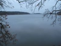 Bezdrev fishpond in November afternoon