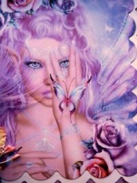 Girl in Lavender