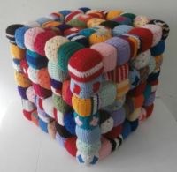 kate mackay_woolen cube_36 x 36 x 36cm_yarn and foam