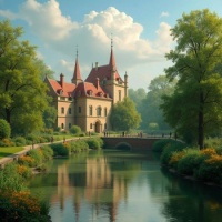 Schloss Lindenhain an der Elz