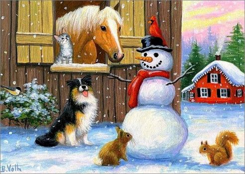 Solve Bridget Voth Art jigsaw puzzle online with 88 pieces