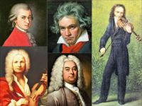 Musicians 64 - Mozart, Beethoven, Paganini, Handel, Vivaldi