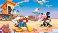 Donald and Mickey's vacation