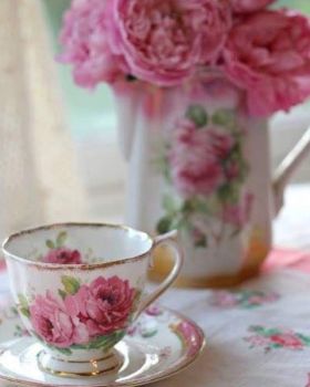 Beautiful Pink Tea