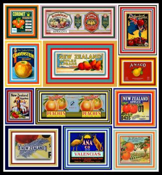 Solve Vintage Fruit Crate Labels from New Zealand jigsaw ...