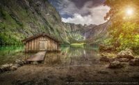 cabin in water