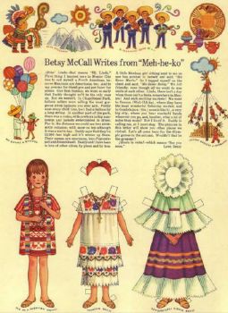 Paper Doll  ~  Betsy McCall  ~  Mexican