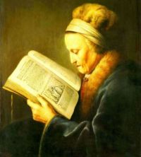 c1630_old woman reading