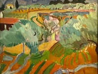 Raoul Dufy - Provence Landscape, 1905.