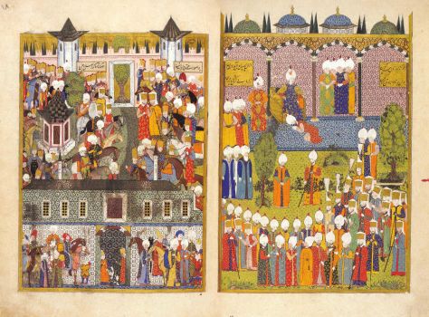 The Enthronement of Süleyman the Magnificent