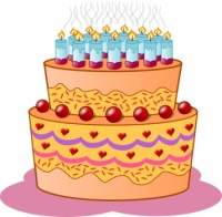 CA 1216 - birthday cake